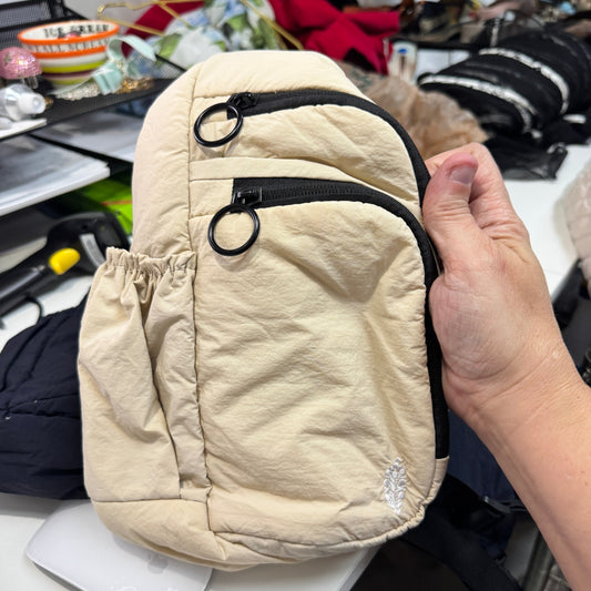 Free People Tan Sling Bag