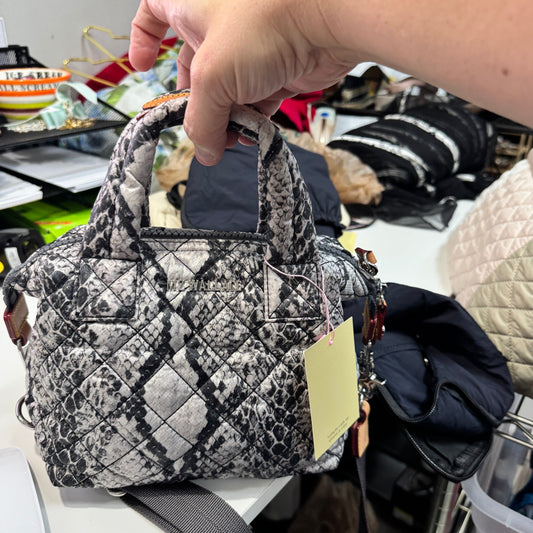 MZ Wallace Mini Metro Tote Snake Print
