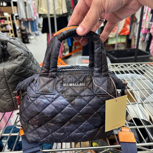 MZ Wallace Mini Metro Tote Deluxe Blue