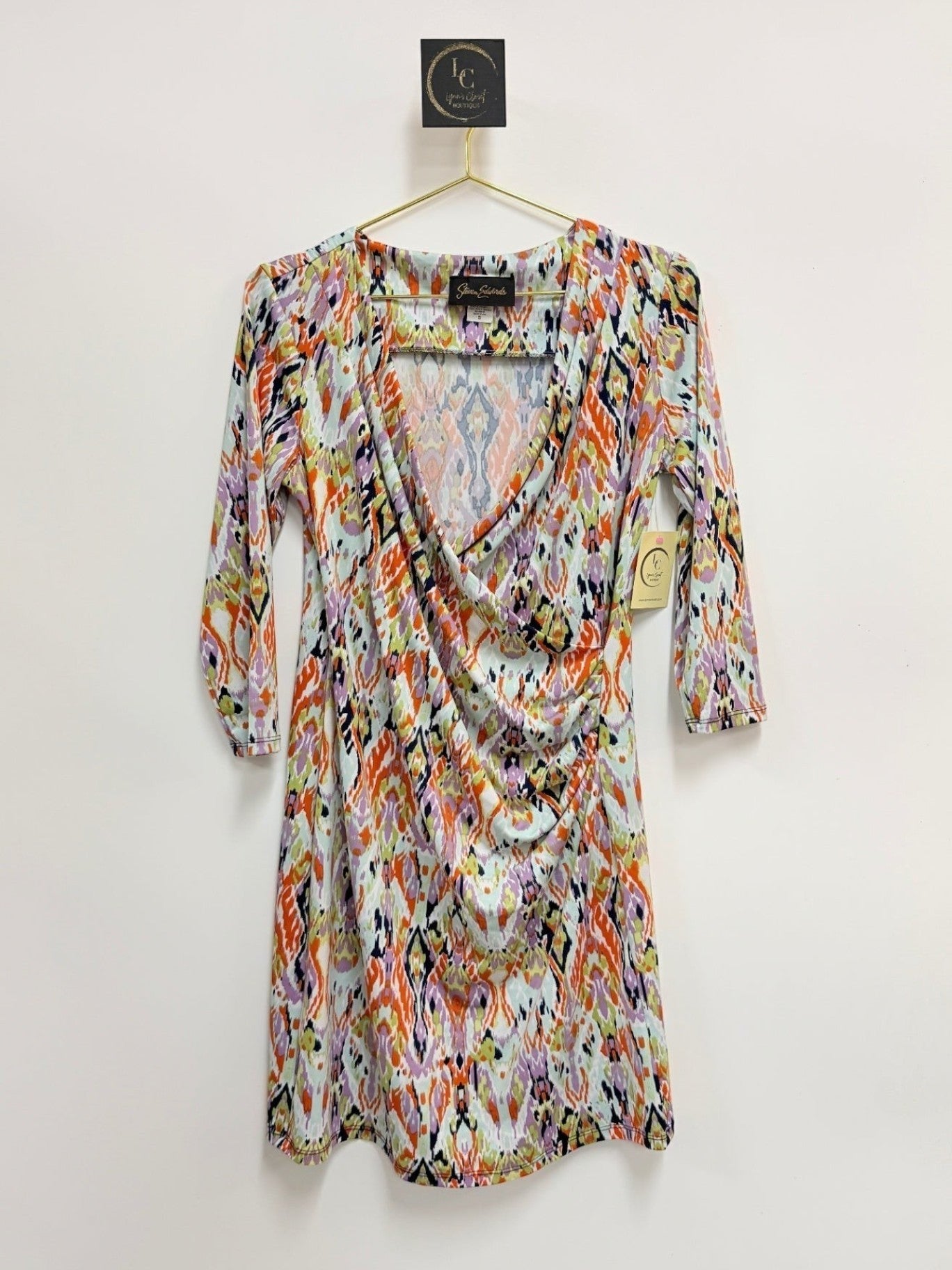 Steven Edwards Ikat Dress Size S