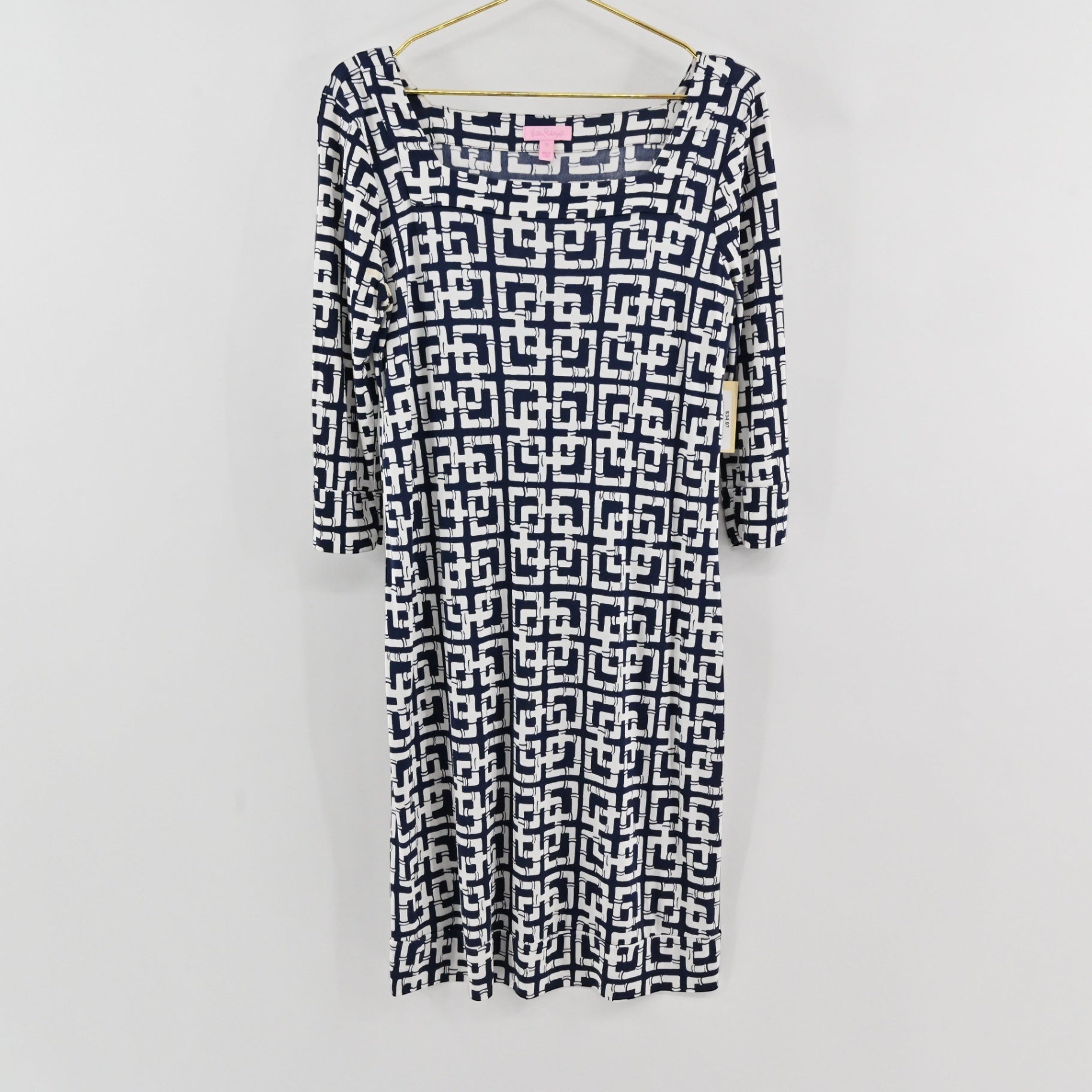 Lilly Pulitzer Geometric Dress Size 12
