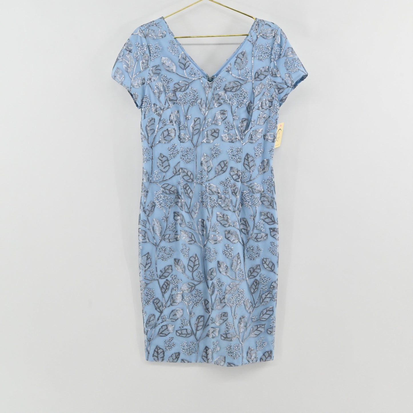 JS Collections Blue Lace Dress Size 12