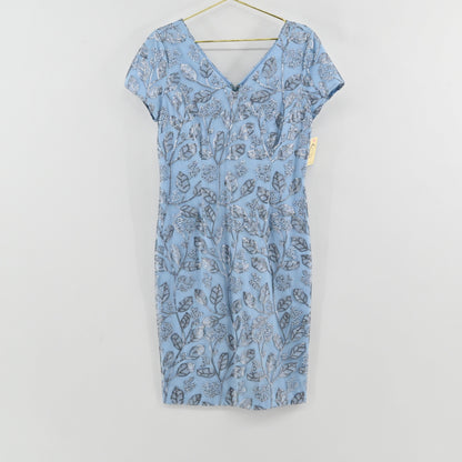 JS Collections Blue Lace Dress Size 12