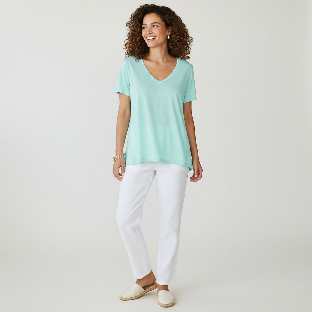 Lilly Pulitzer Mint Green Tee Size L