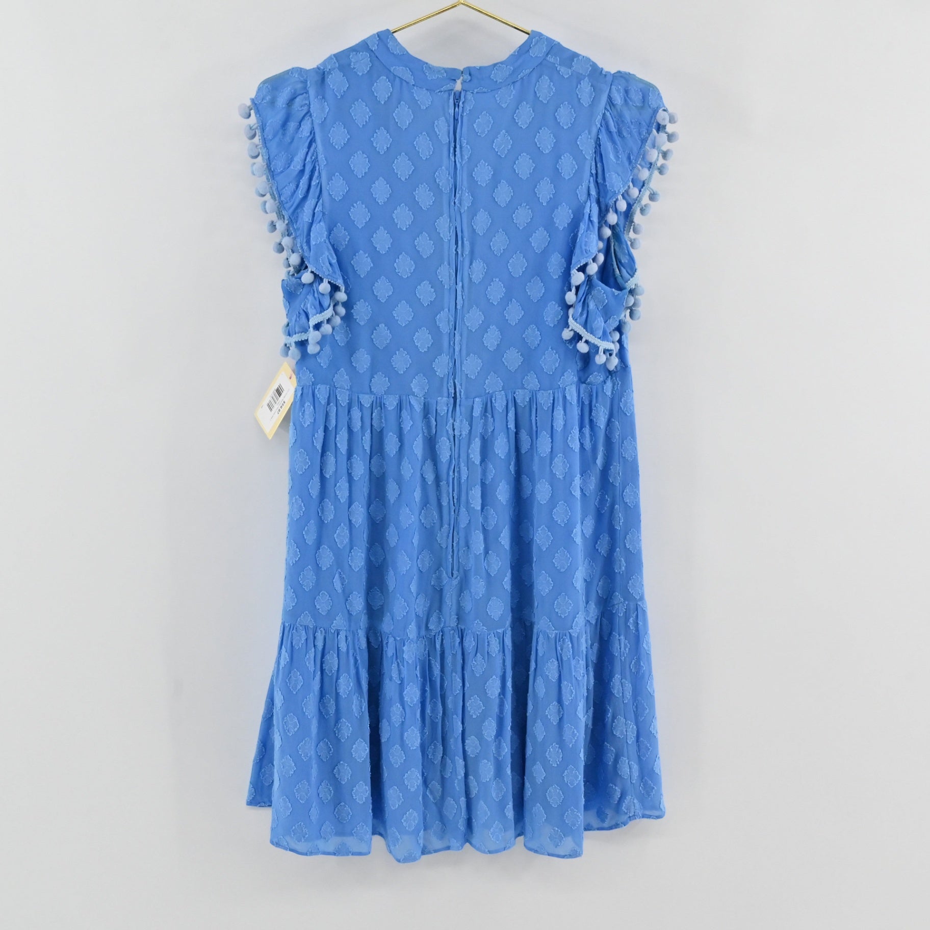 Lilly Pulitzer Blue Pom Pom Dress Size 2