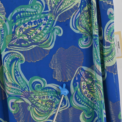 Lilly Pulitzer Dusk Silk Maxi Dress Size M