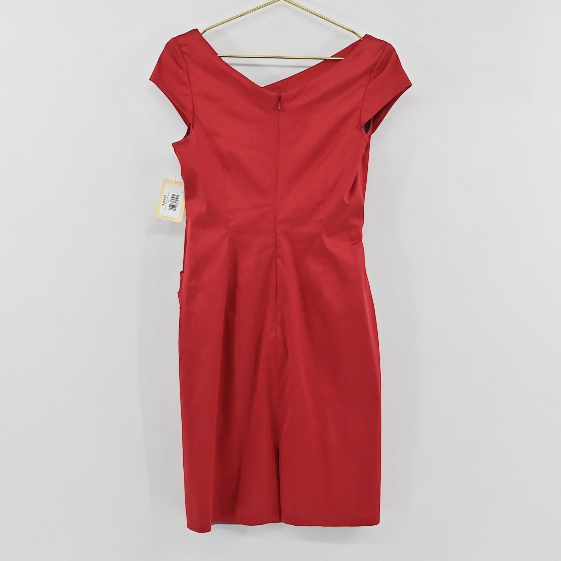 Talbot Runhof Red Dress Size 10