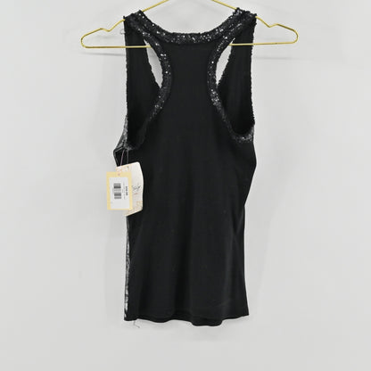 In Italy Metallic Gray Tank Size S