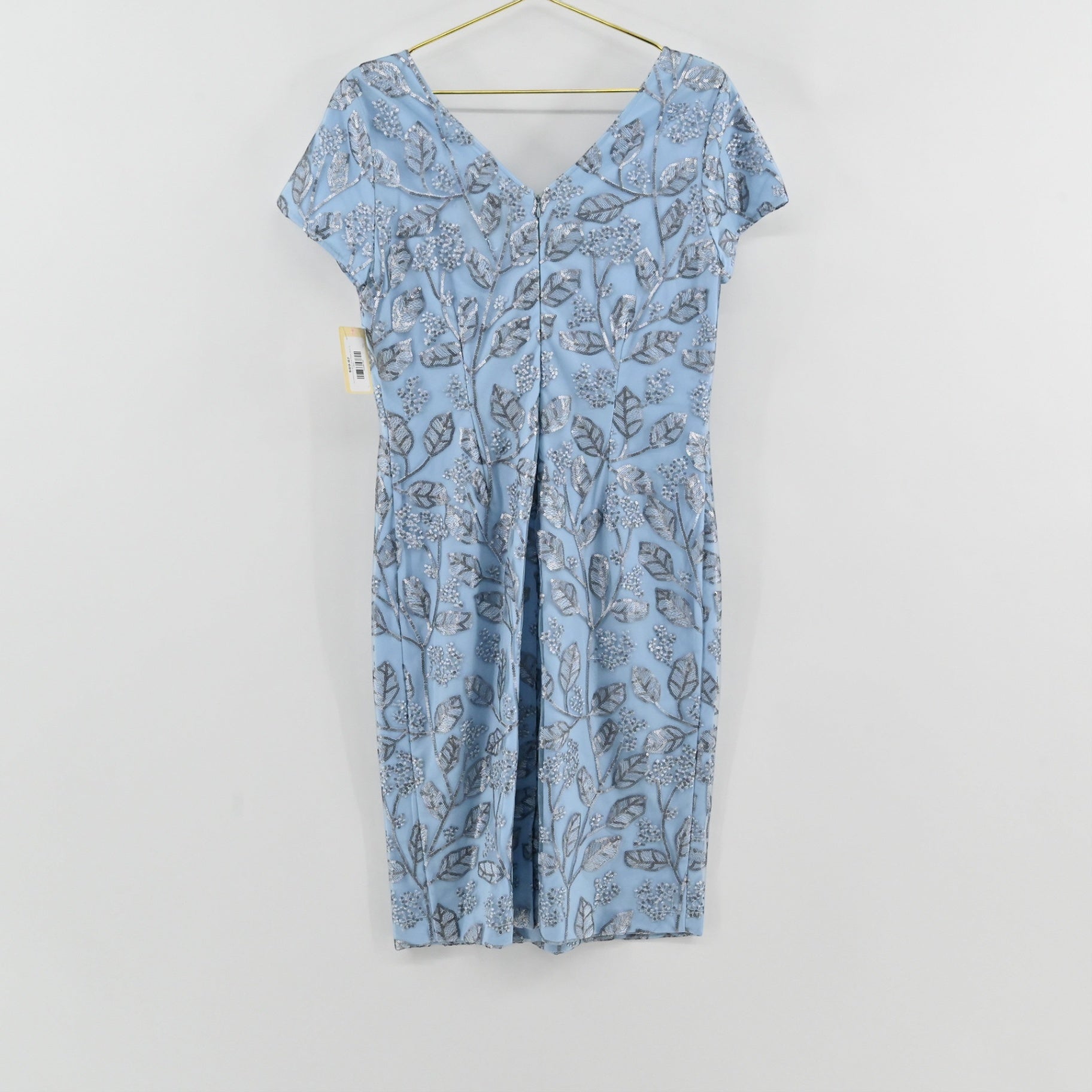 JS Collections Blue Lace Dress Size 12