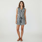 Kate Spade Checkered Romper Size S