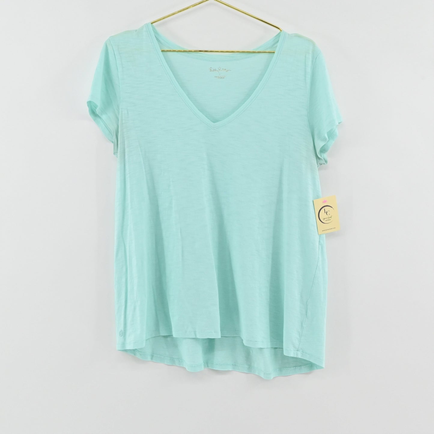 Lilly Pulitzer Mint Green Tee Size L