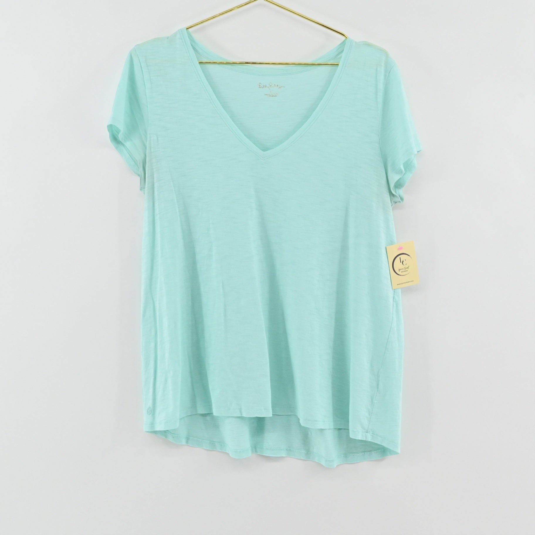 Lilly Pulitzer Mint Green Tee Size L