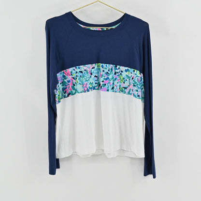 Lilly Pulitzer Chapman L/S Top SIZE XL