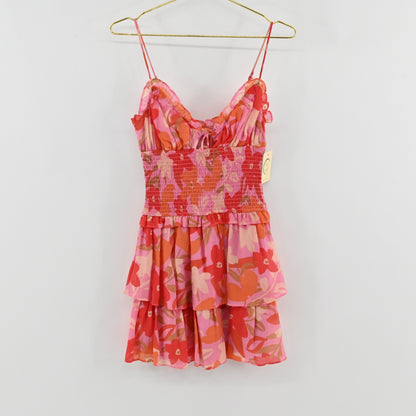 ASTR The Label Floral Mini Dress Size S