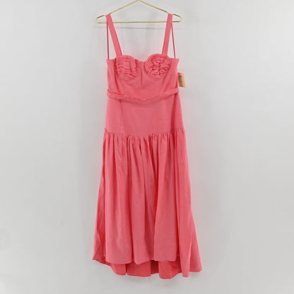Nicholas Coral Pink Dress Size 12