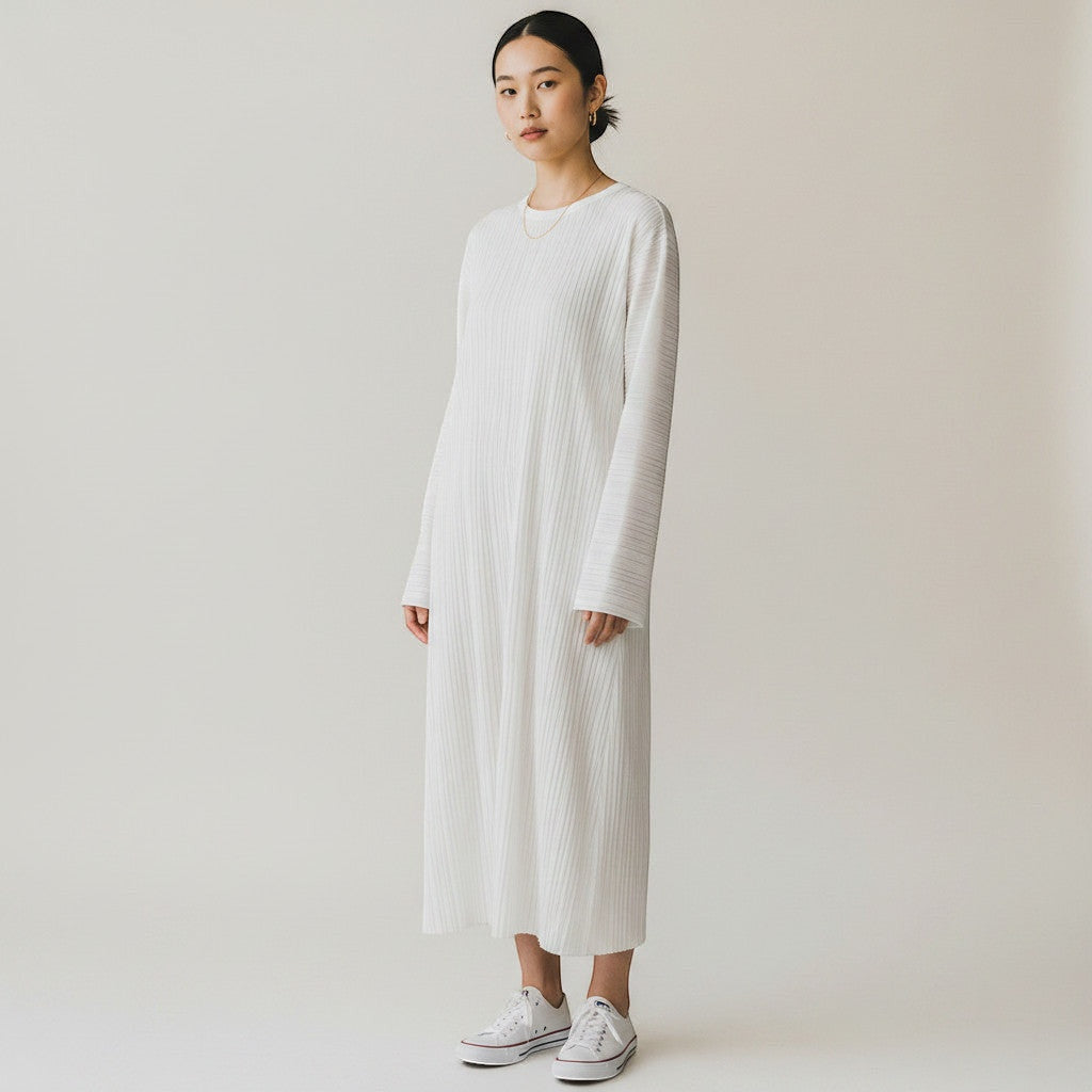 Stella McCartney Plissé Dress Size L