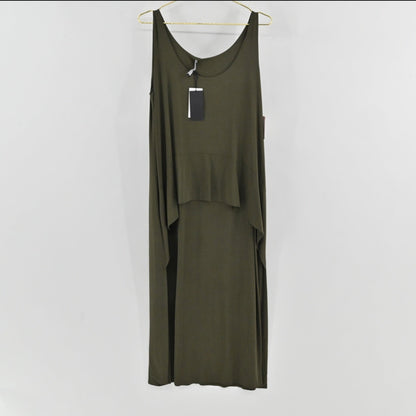 Lafayette 148 New York Olive Dress SIZE L