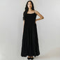 Tanya Taylor Black Crochet Dress Size 14