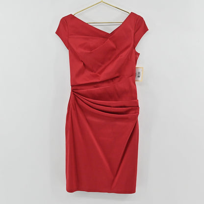 Talbot Runhof Red Dress Size 10