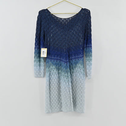 Missoni Blue Ombre Dress Size 44