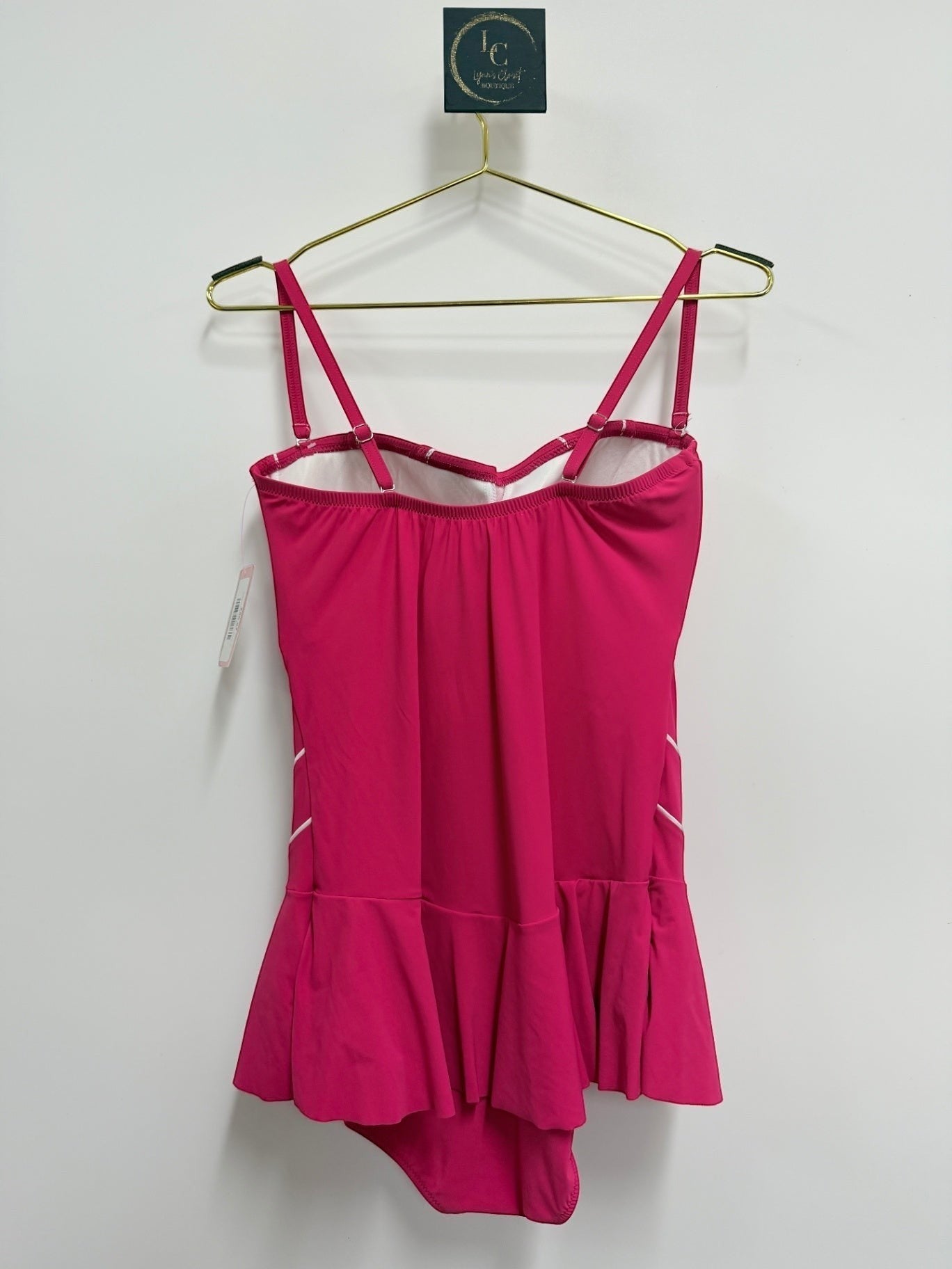 Gottex Fuchsia 1pc Swimsuit SIZE 14