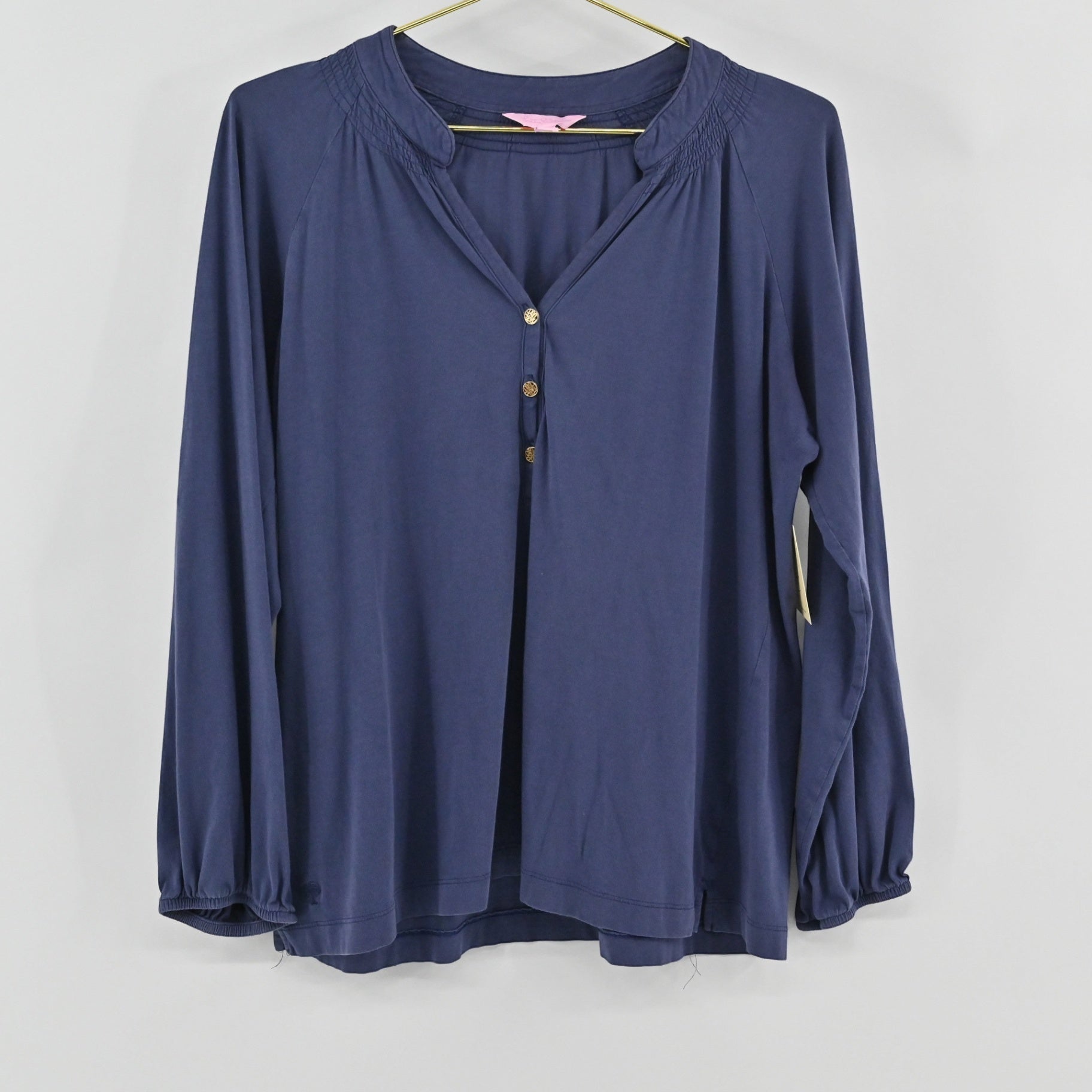 Lilly Pulitzer Navy Top Size L