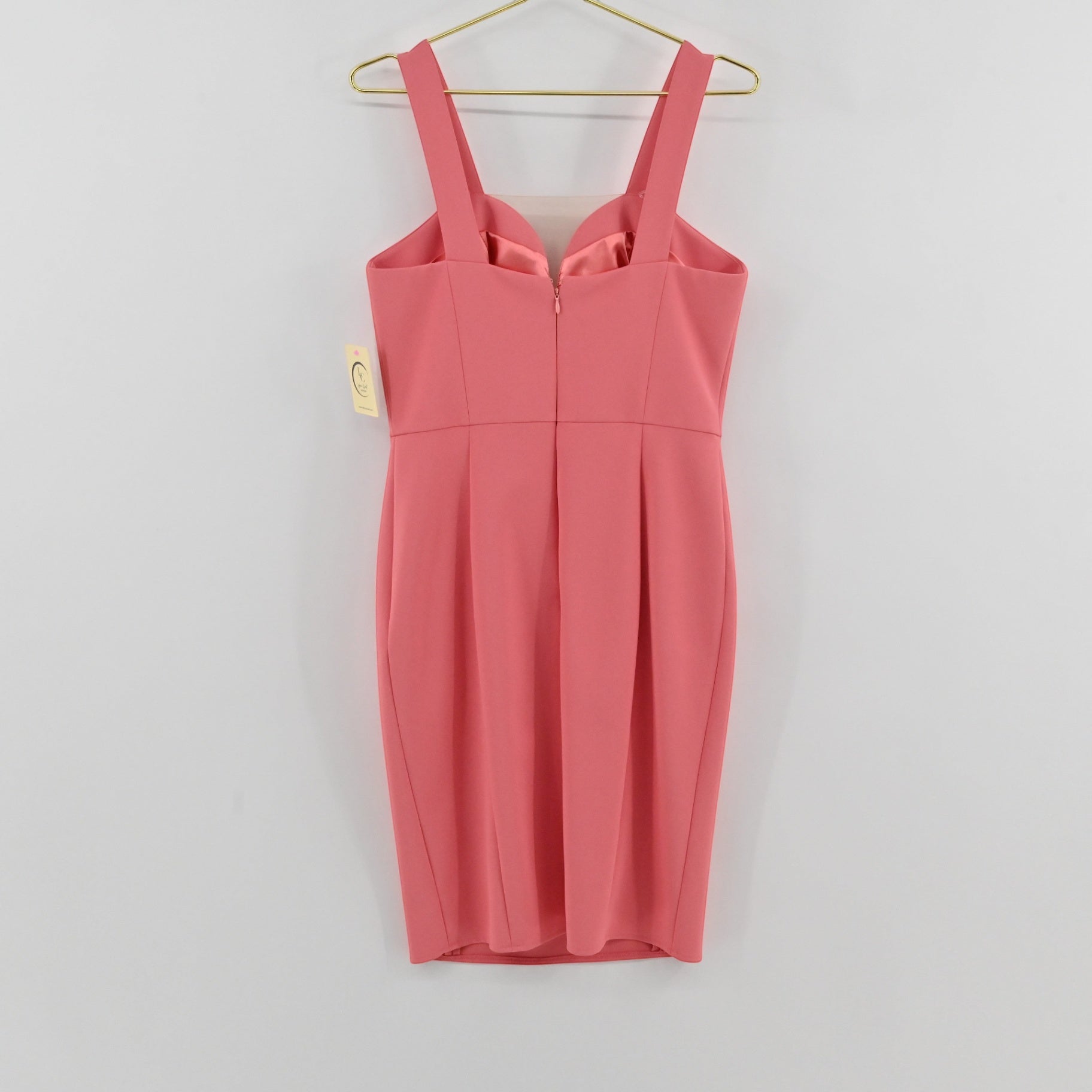 Elisabetta Franchi Coral Star Dress Size 48