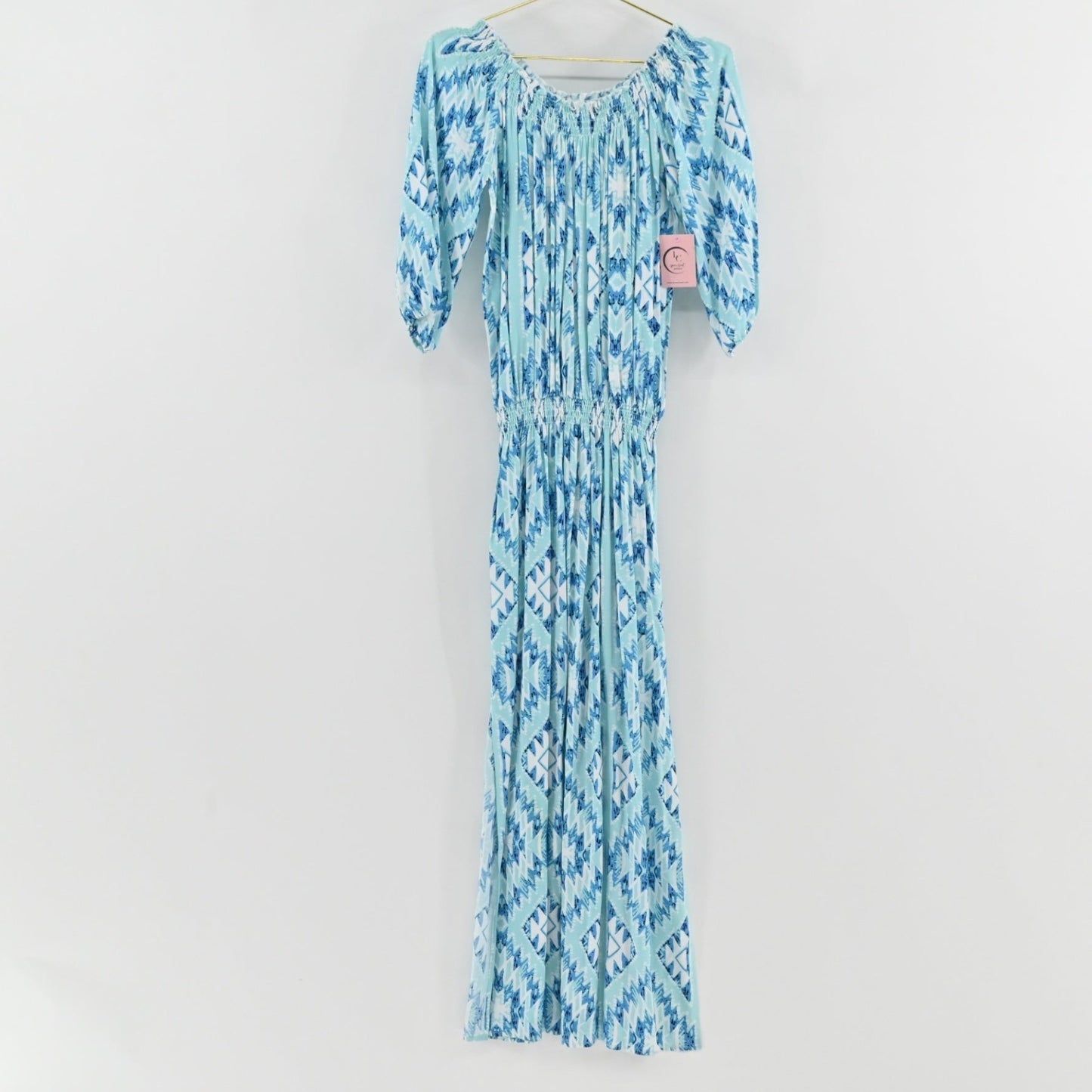 Melissa Odabash Ikat Maxi dress ONE SIZE