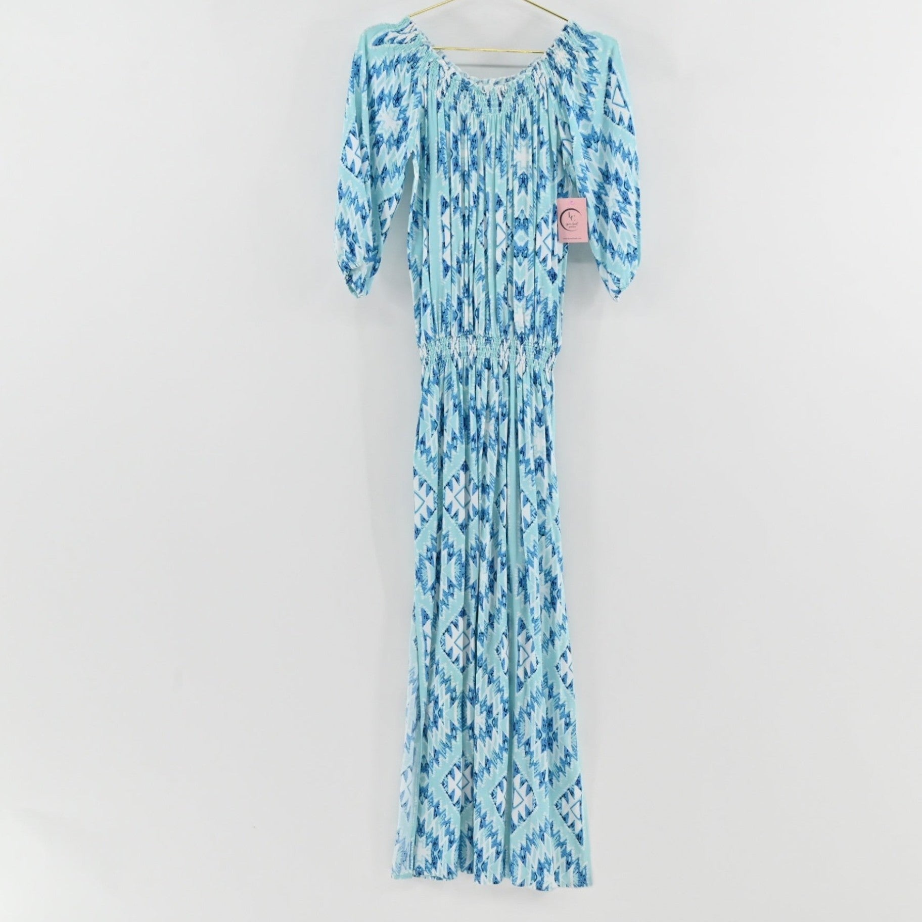 Melissa Odabash Ikat Maxi dress ONE SIZE