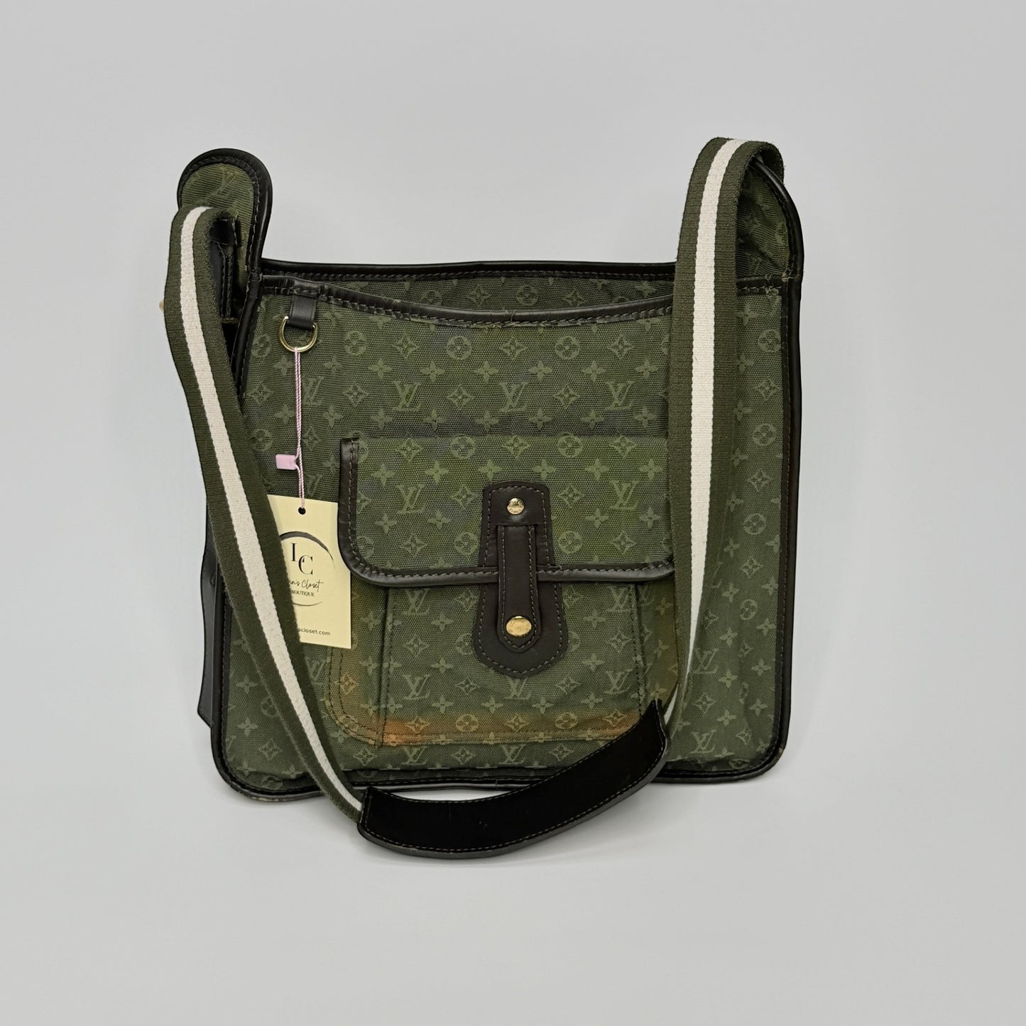 Louis Vuitton Basace Mary Kate Khaki Bag