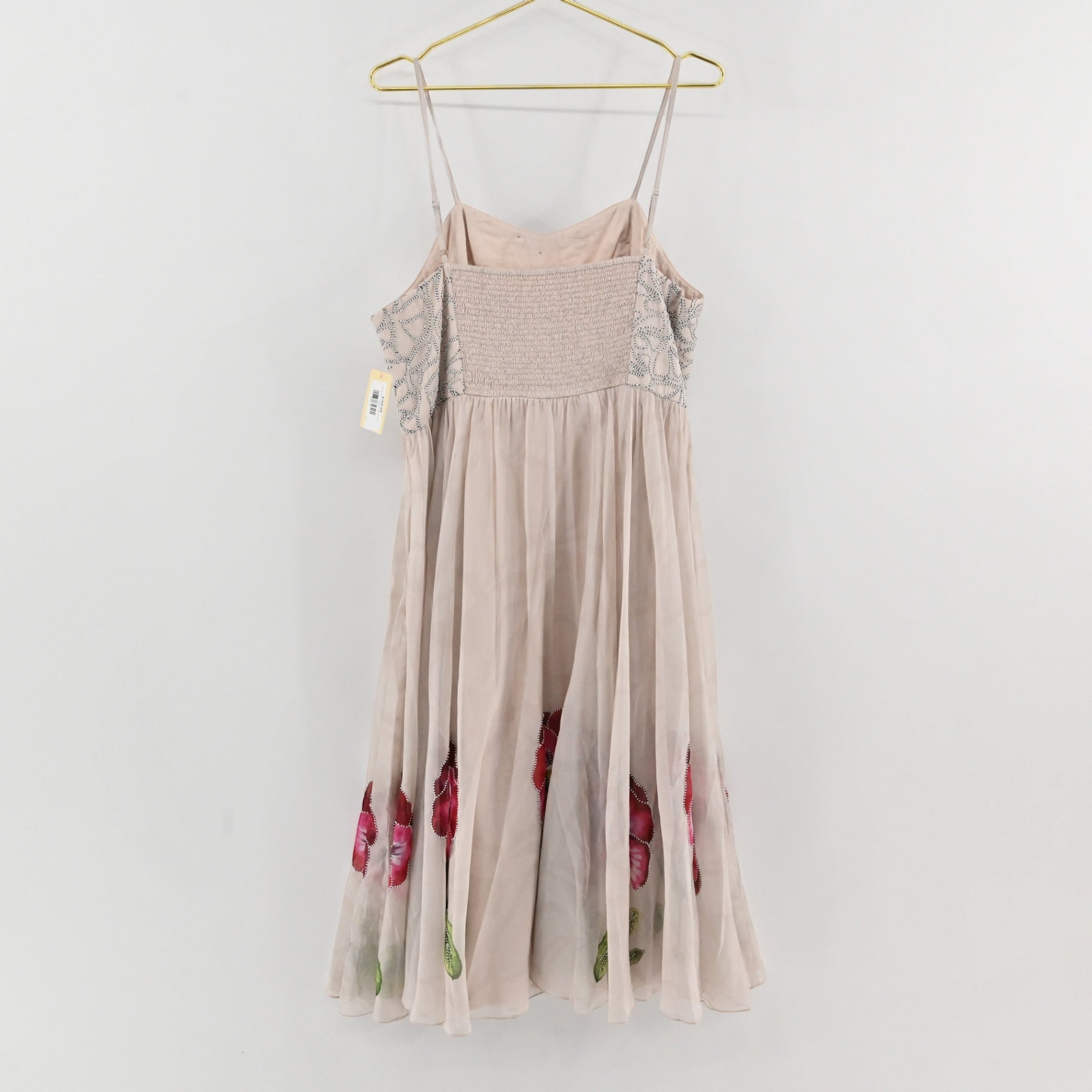 Anthropologie Verb Nude Floral Dress Size XXL