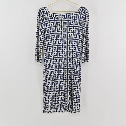 Lilly Pulitzer Geometric Dress Size 12