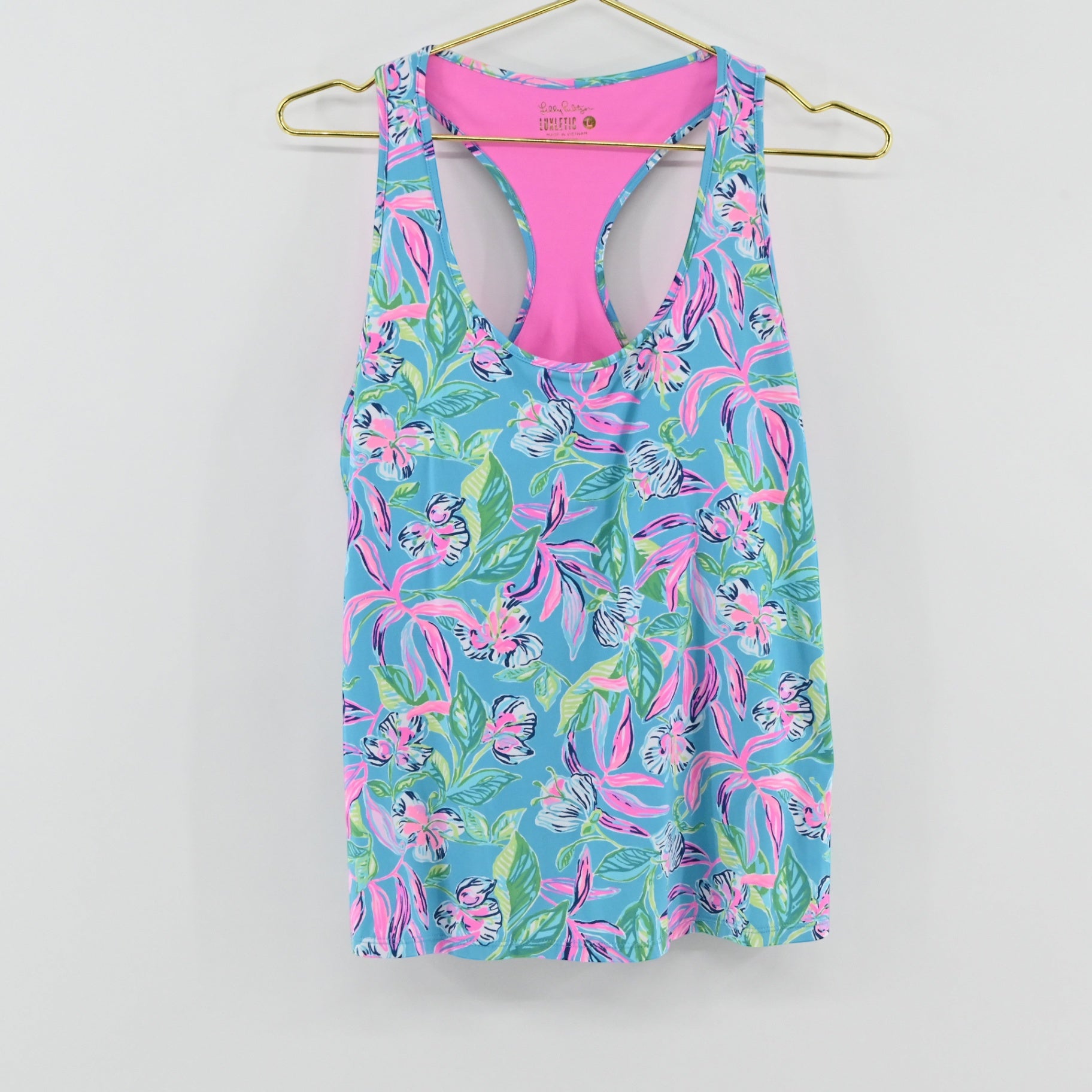 Lilly Pulitzer Luxletic Mina Bra Tank Size L