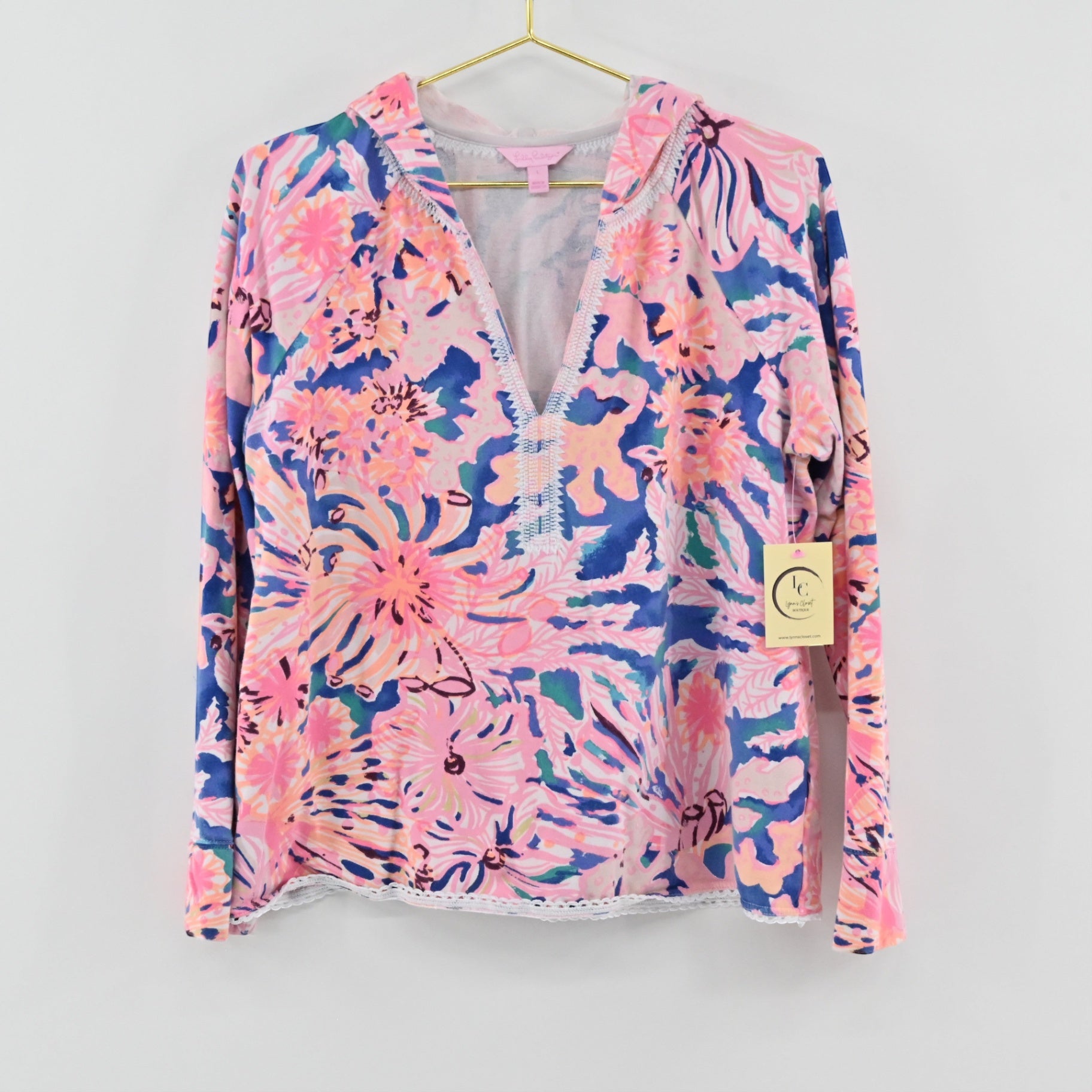 Lilly Pulitzer Hoodie Size L