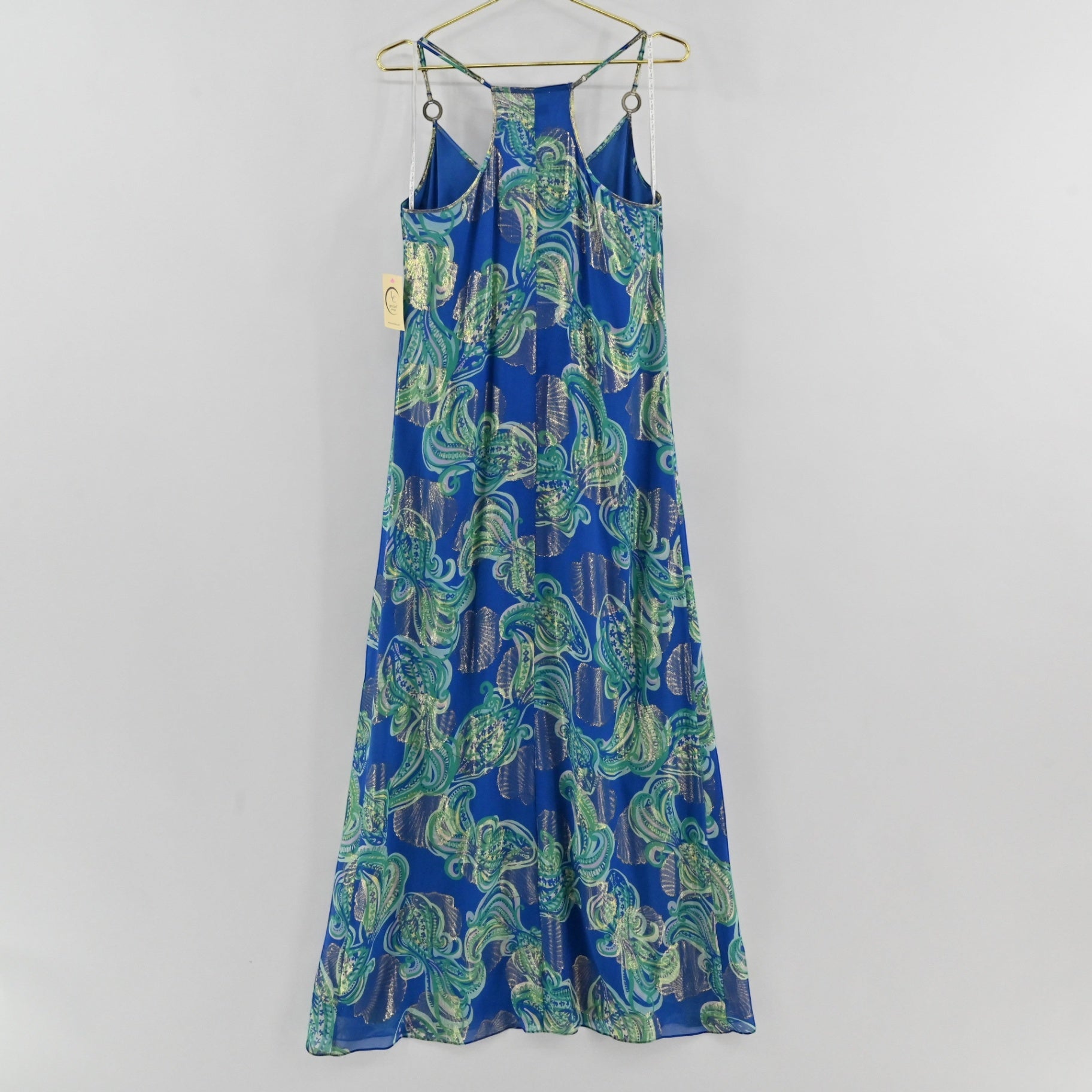 Lilly Pulitzer Dusk Silk Maxi Dress Size M