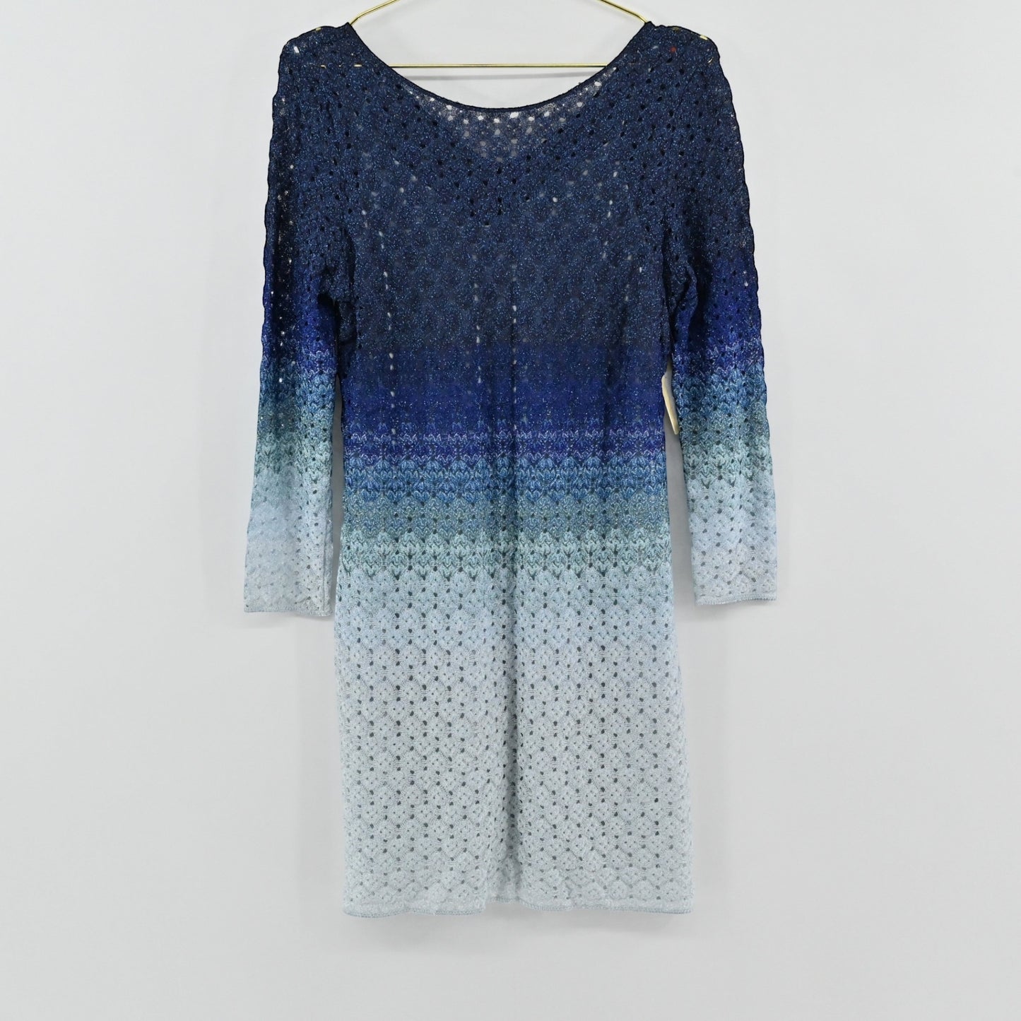 Missoni Blue Ombre Dress Size 44