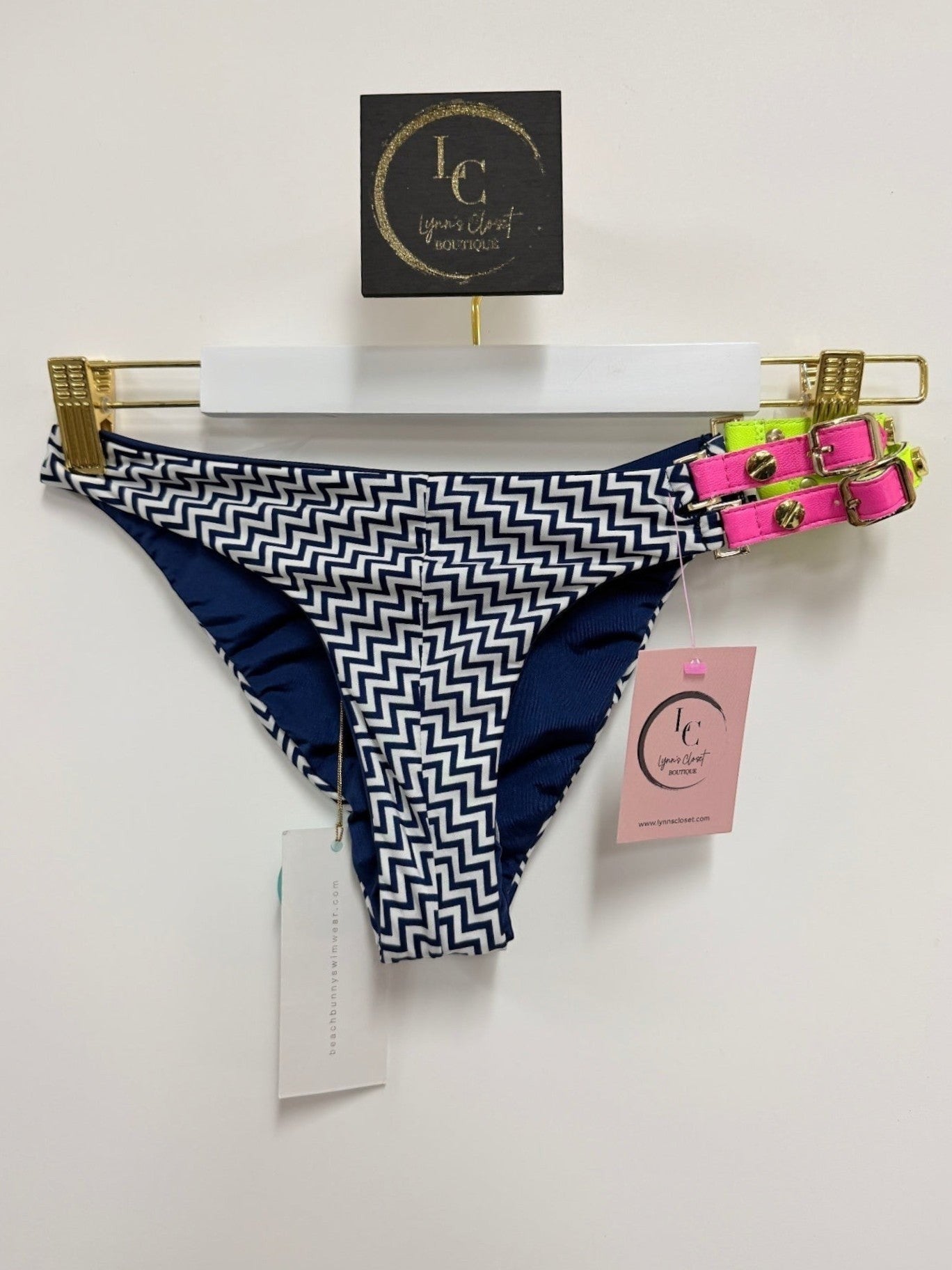 Beach Bunny Bronze Swim Bottom Size L