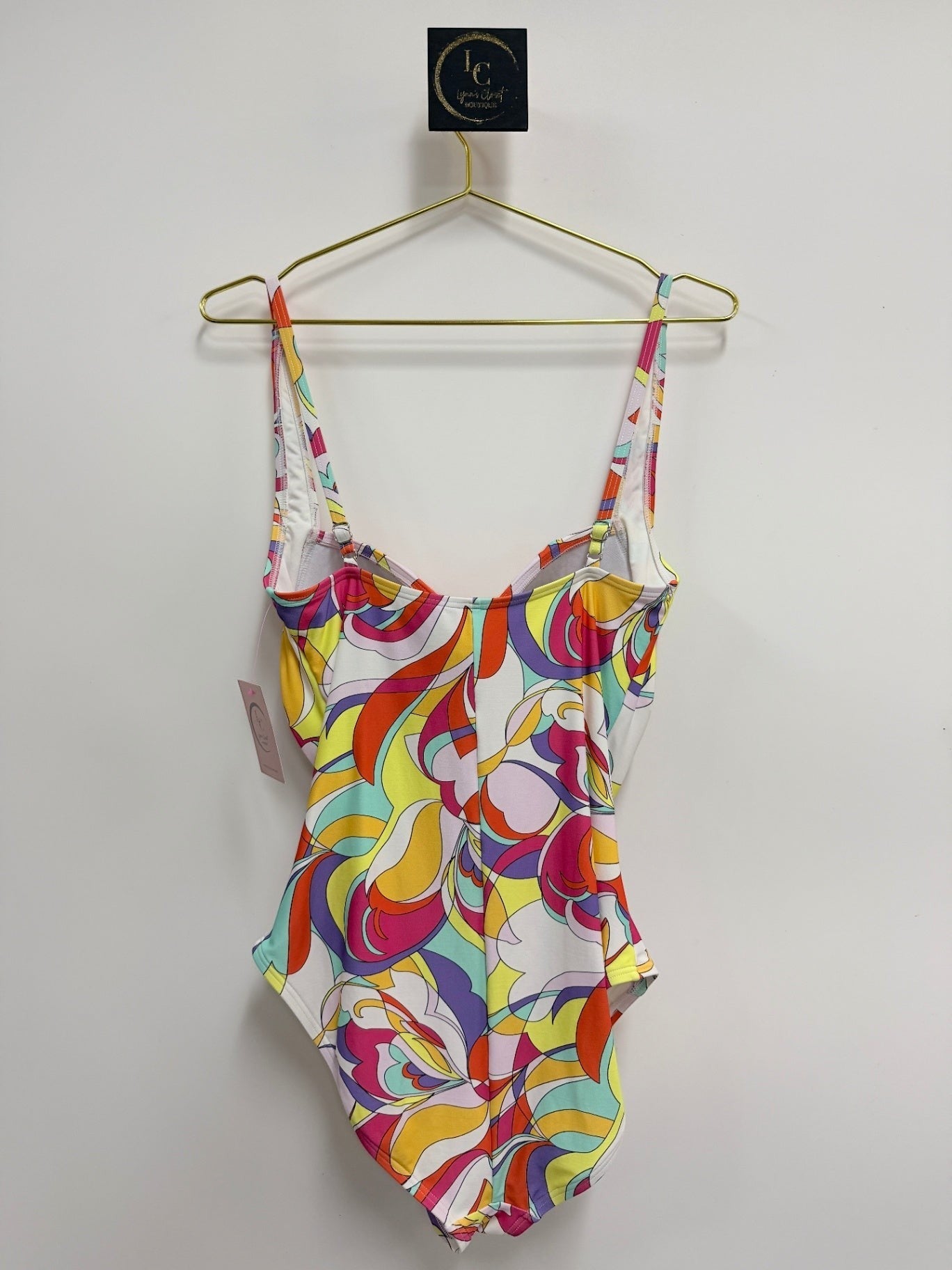 CMV Multicolor Print 1pc Swimsuit SIZE 14