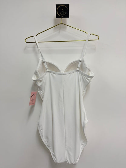 Boston Proper 1pc White Swimsuit SIZE 14