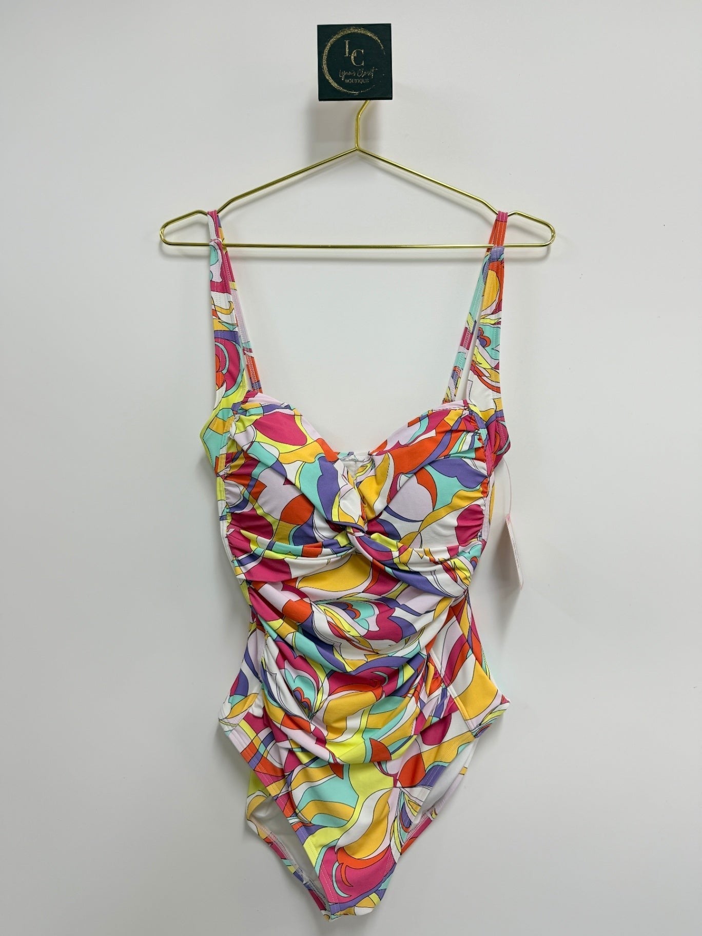 CMV Multicolor Print 1pc Swimsuit SIZE 14