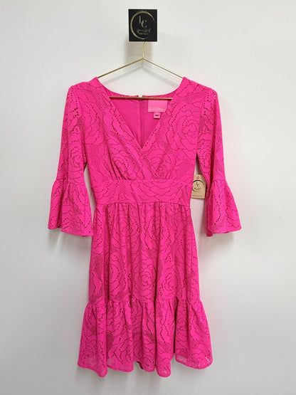 Lilly Pulitzer Hot Pink Felicity Dress Size 0