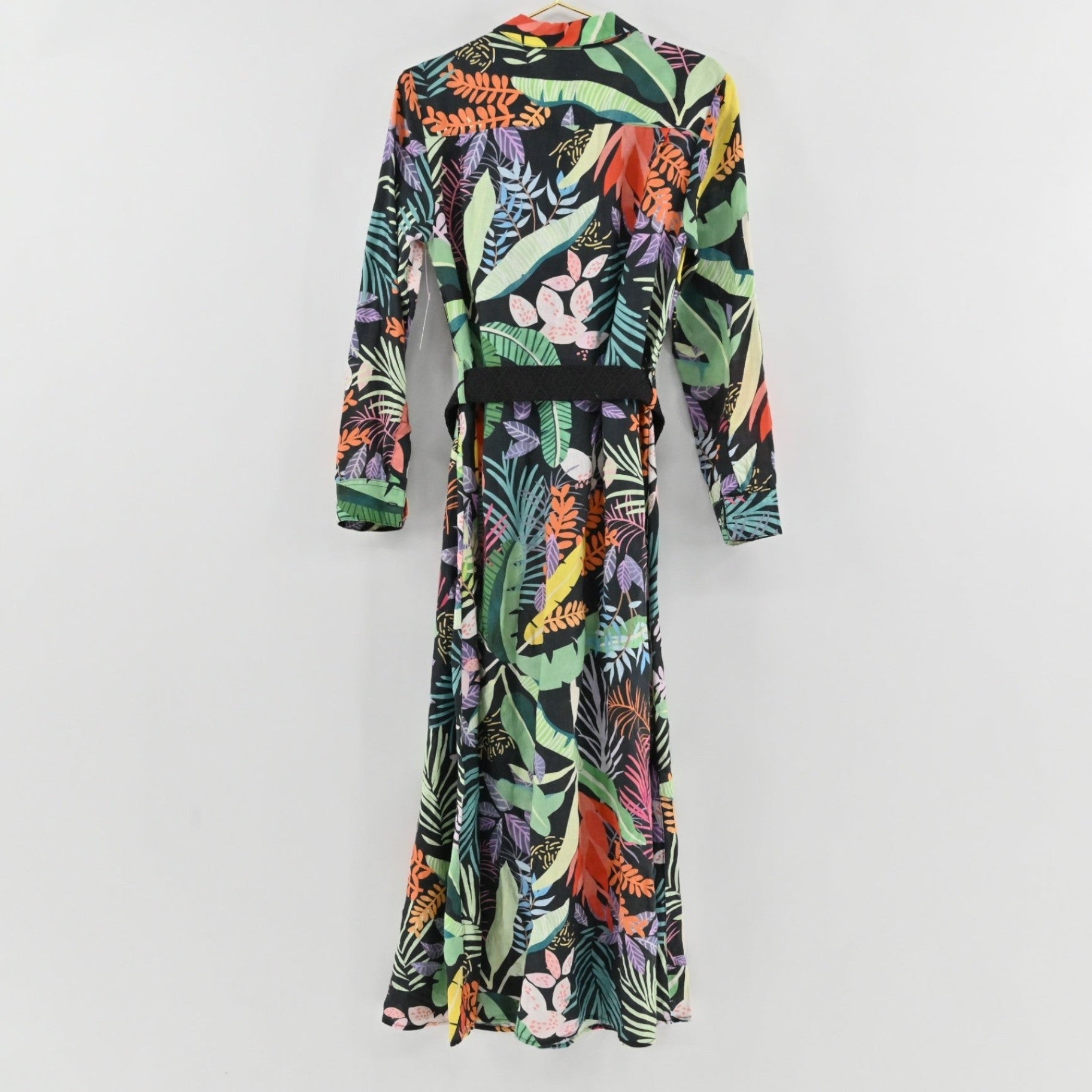 120% Lino Tropical Linen Dress Size L