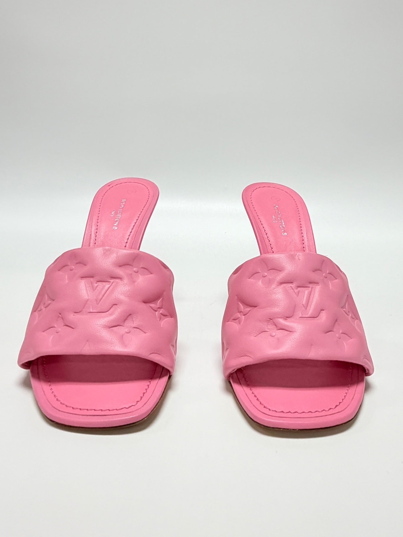 Louis Vuitton Revival Mule Rose Size 38.5