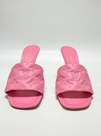 Louis Vuitton Revival Mule Rose Size 38.5