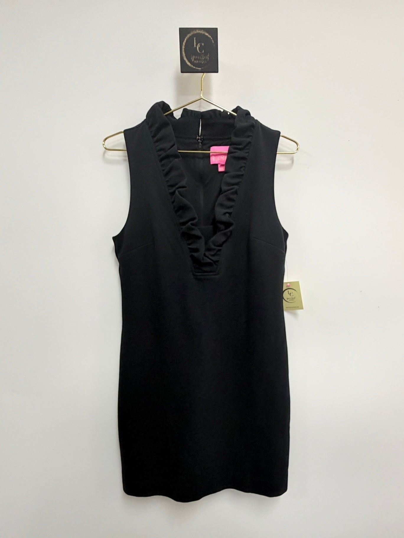 Lilly Pulitzer Tisbury Black Dress Size M