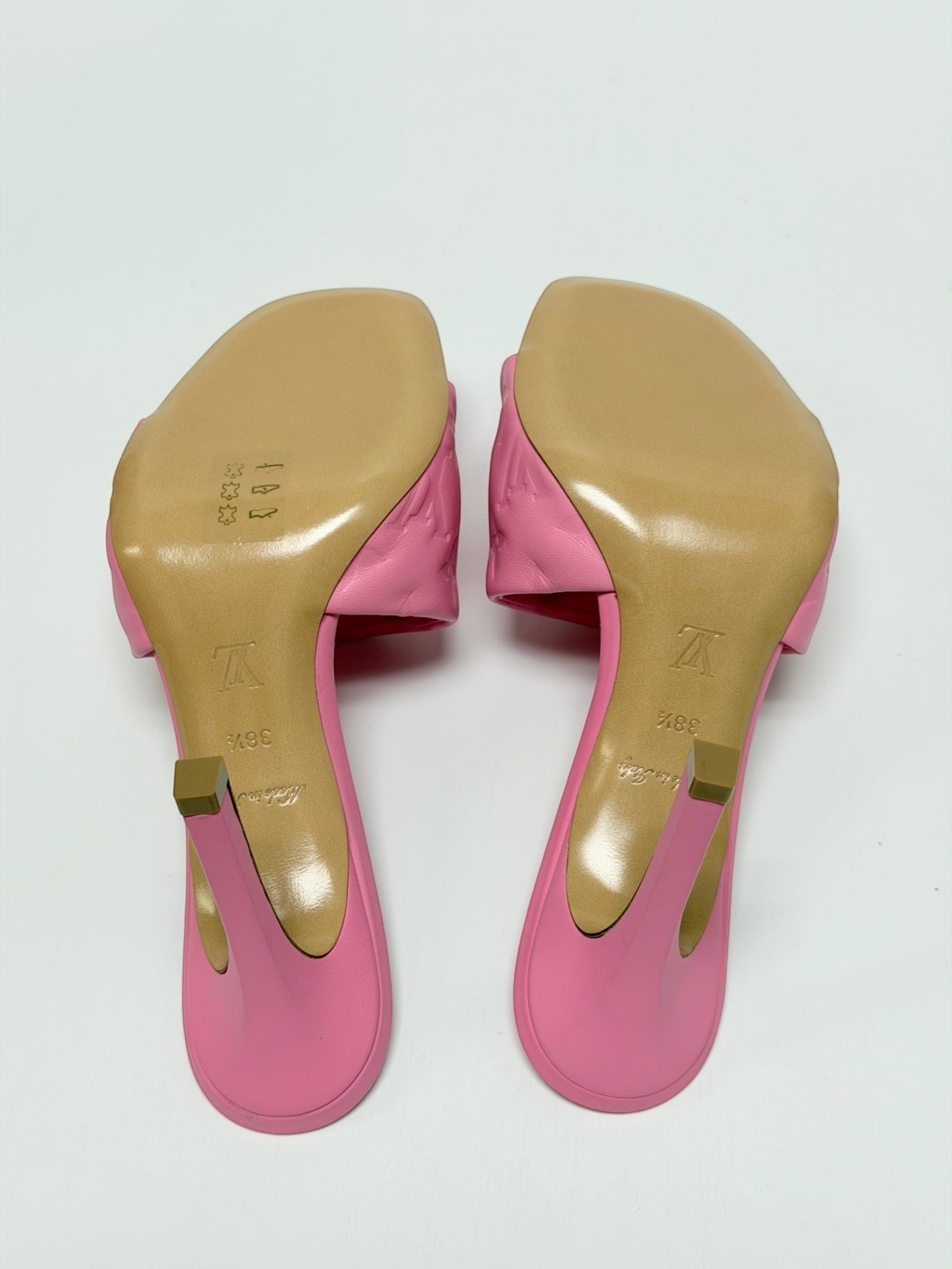 Louis Vuitton Revival Mule Rose Size 38.5