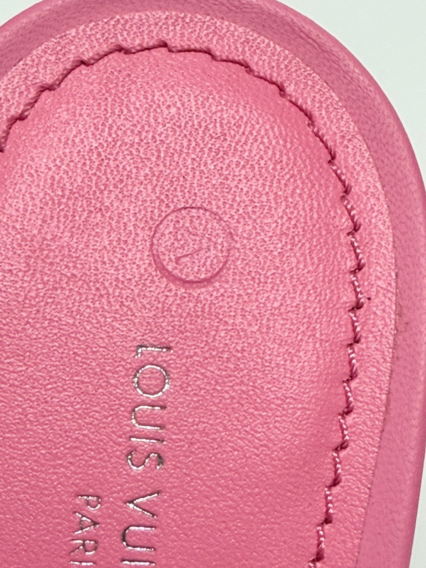 Louis Vuitton Revival Mule Rose Size 38.5