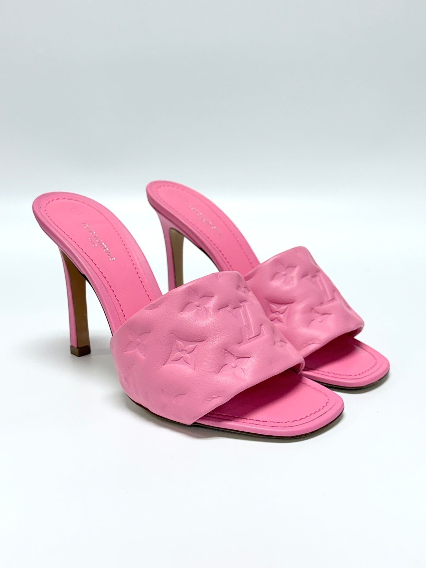 Louis Vuitton Revival Mule Rose Size 38.5