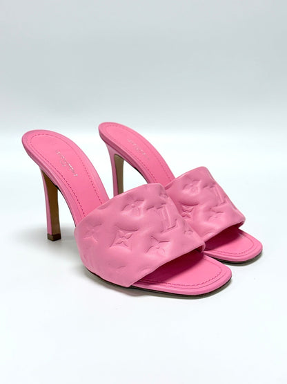 Louis Vuitton Revival Mule Rose Size 38.5
