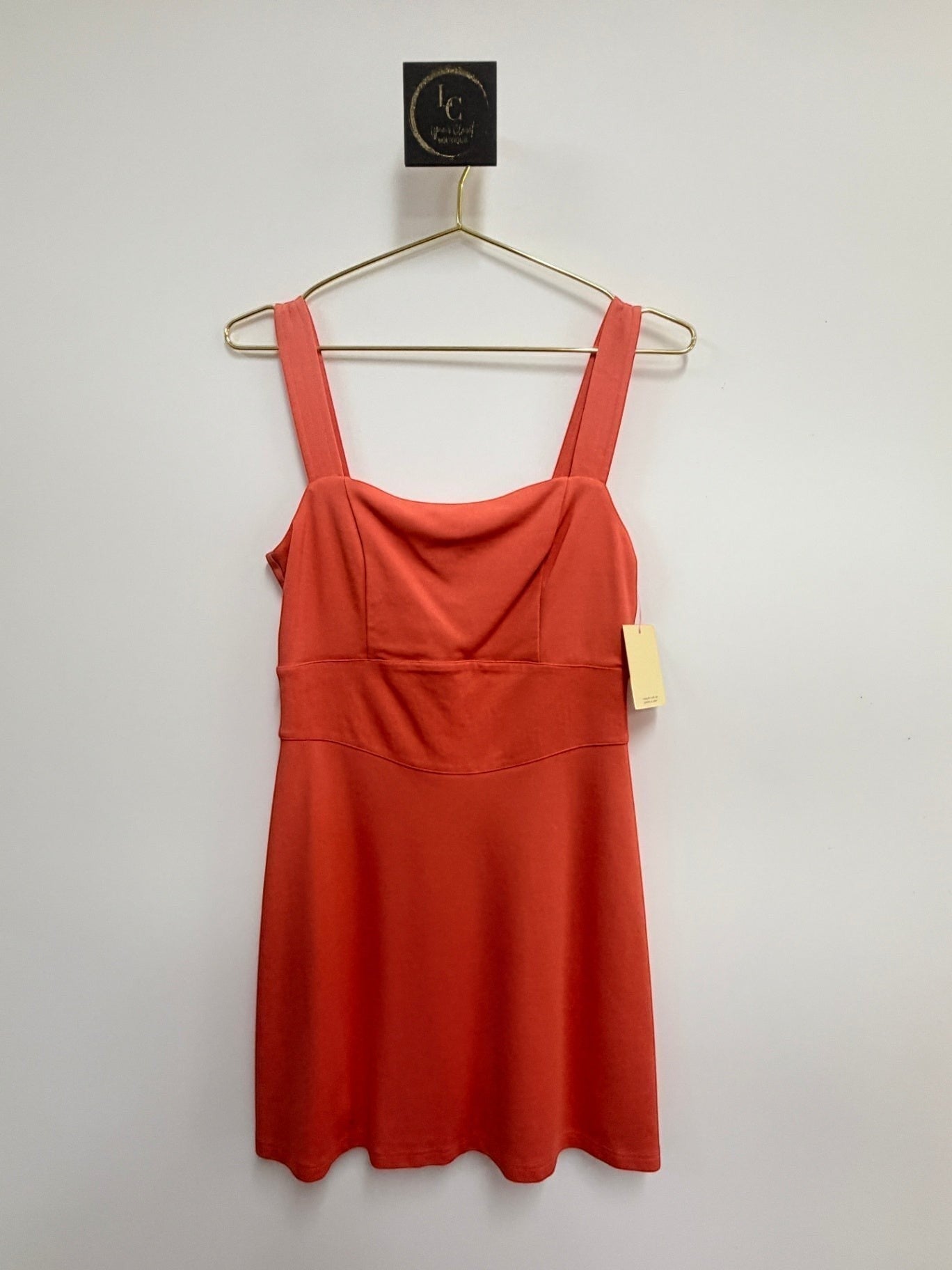 Ali & Jay Terracotta Mini Dress Size M